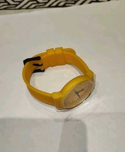 Yellow and orange Fashion Watch in combo