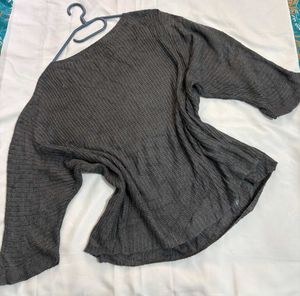 🎁Buy1 Get1 Free Stylish Grey Knitted Top D