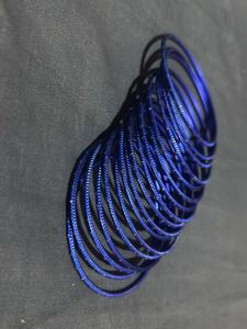 Metal Blue Bangle
