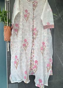 Floral Print Kurta