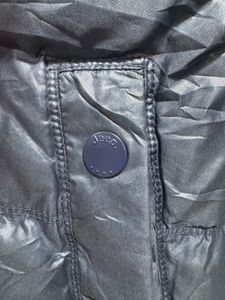 Jeep Duckdown Sleeveless Hooded Puffer Jacket