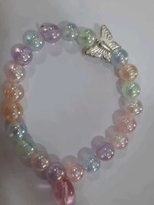 Butterfly Bead Bracelet