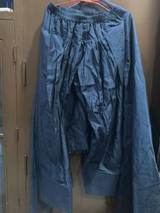 navy blue suit with farshi shalwar