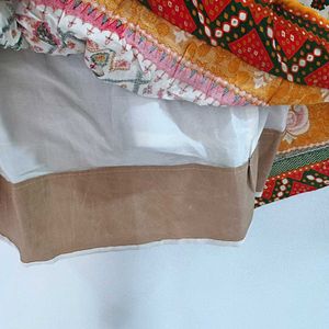 Navratri White Choli