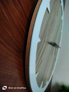 Modern Wood Wall Clock