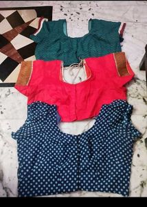 Set of 3 Readymade Blouses
