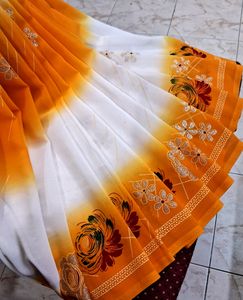 Tri Colour Saree