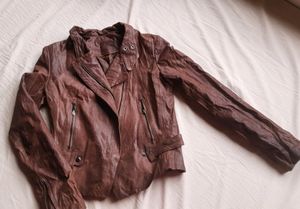 Chic Y2k Leather Jacket