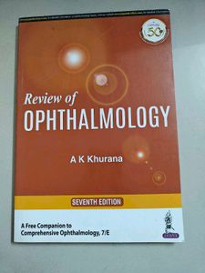 Review of Ophthalmology by A.K. Khurana