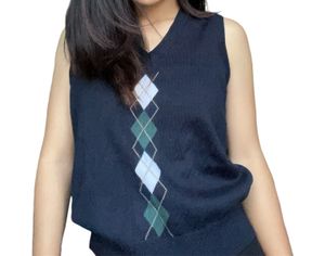 Navy Blue Sweater Vest
