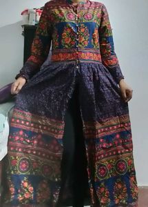 Floral Print Ethnic Kurta