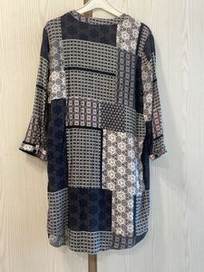 Patterned Tunic Top