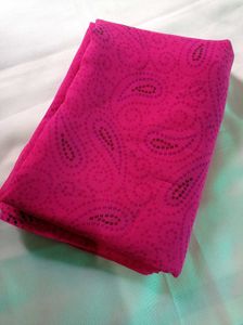 Pink Bandhej Print Saree 😍