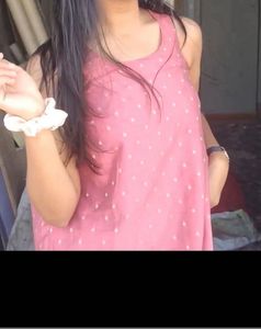 Cute Pink Summer Kurta