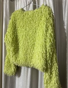 Fuzzy Green Top