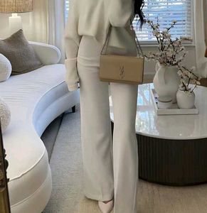 H&M Flared Fine Knit Leggings