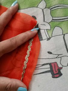 Karwachauth Special Orange Colour Gota Patti Suit