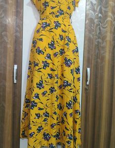 Floral Print Maxi Dress
