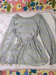 Aesthetic Cottagecore Flowy Top