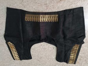 Elegant Red &amp; Black Saree