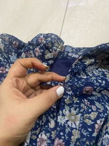 🌸 Effortlessly Elegant Floral Frock 🌸