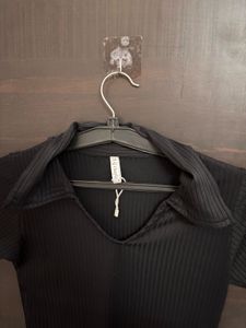 Ribbed Polo dress
