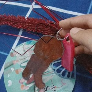 BTS Jk Fan Custermise Key Chain.