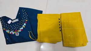 Embroidered Kurta Set