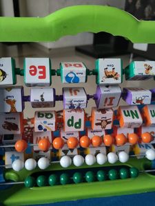 RATNA'S Educational Learning Frame for Kids to Learn Alphabet, Numbers, Counting, Colours (Big)