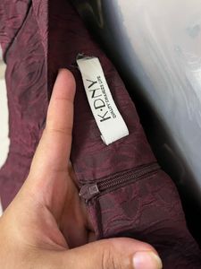 Pintrest Marron Layered Bodycott One Piece