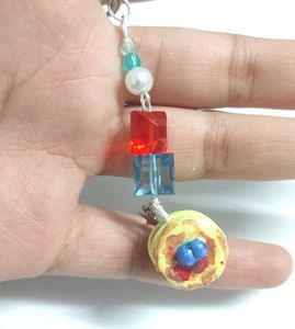 Pancake Charm Keychain 🥞🫐🍓