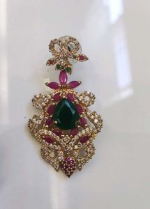 Elegant Emerald Earrings