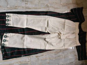 Floral Green Kurta