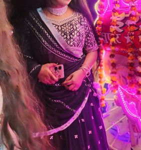 Black Lehenga Set