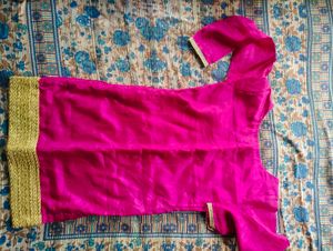 Fuschia pink Salwar Kameez