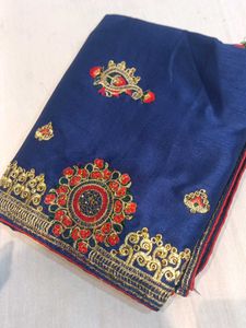 New With Tag   सिल्क पे कढ़ाई  💞💞 Wow 🙀