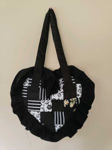 Heart Patchwork Tote