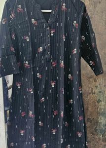 Floral Print Kurta