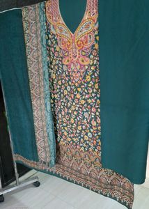 It Is Sold Now..  Pashmina Woollen Suit