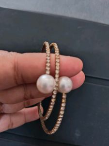 Pearl & Rhinestone Bracelet