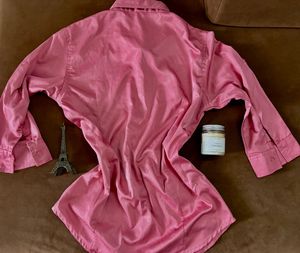 Pink Satin shirt