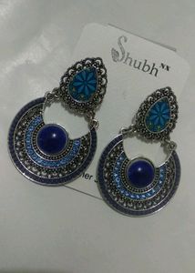 Stylish Blue 💙 Earrings ✨✨