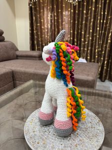 Crochet Unicorn Toy