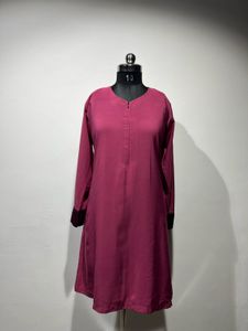 Maroon Dress