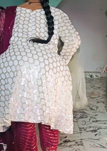 Frock Kurti N Dhoti Salwar