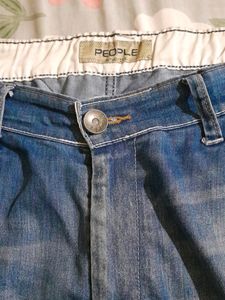 People Authentic Blue Banana Fit Jeans