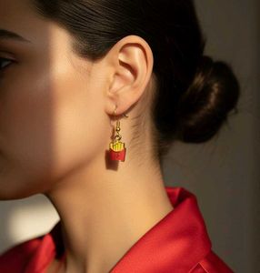 McDonald&#39;s Fries Earrings