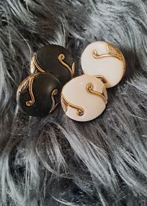 Yin Yan Western Earings 🌗✨