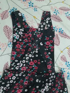 Floral Pinafore Dress