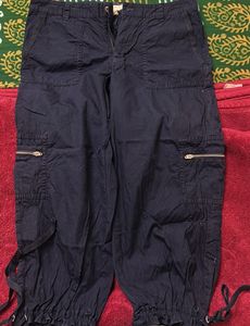 Navy Blue Cargo Pants